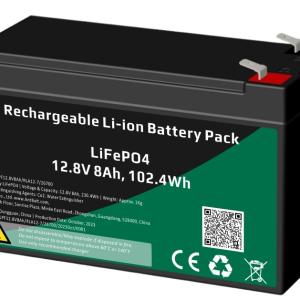 Li-FePO4 12V 8AH